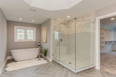 Modern Frameless Glass Enclosure